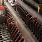 Prace montażowe rur kotłowych realizowane przez zespół PRO-Welding wewnątrz kotła przemysłowego – PRO-Welding Industry Services