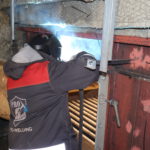 Prace spawalnicze podczas montażu instalacji przemysłowej realizowane przez zespół PRO-Welding – PRO-Welding Industry Services