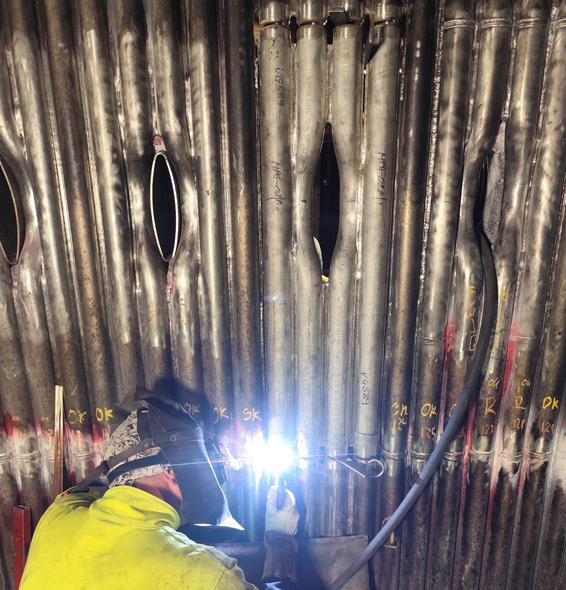 sanicro composite tubes welding belgium